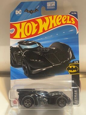 Hot Wheels Batman Batmobile Toy Car - Black